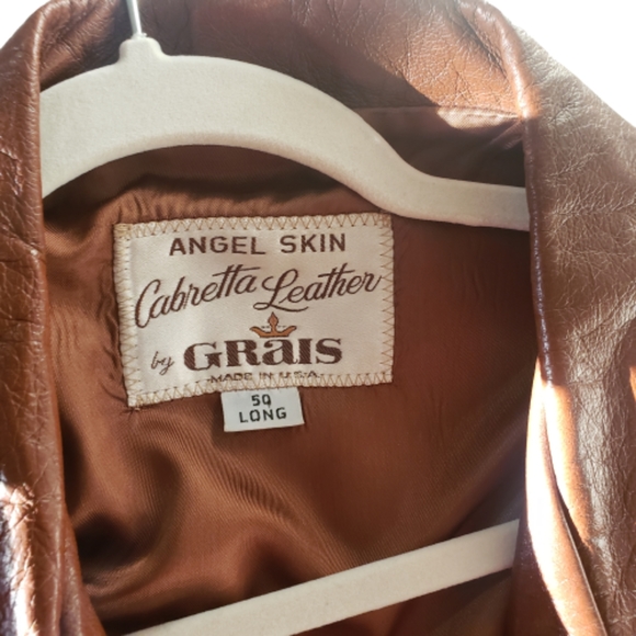 Cabretta leather by Grais Men's coat - Picture 5 of 5